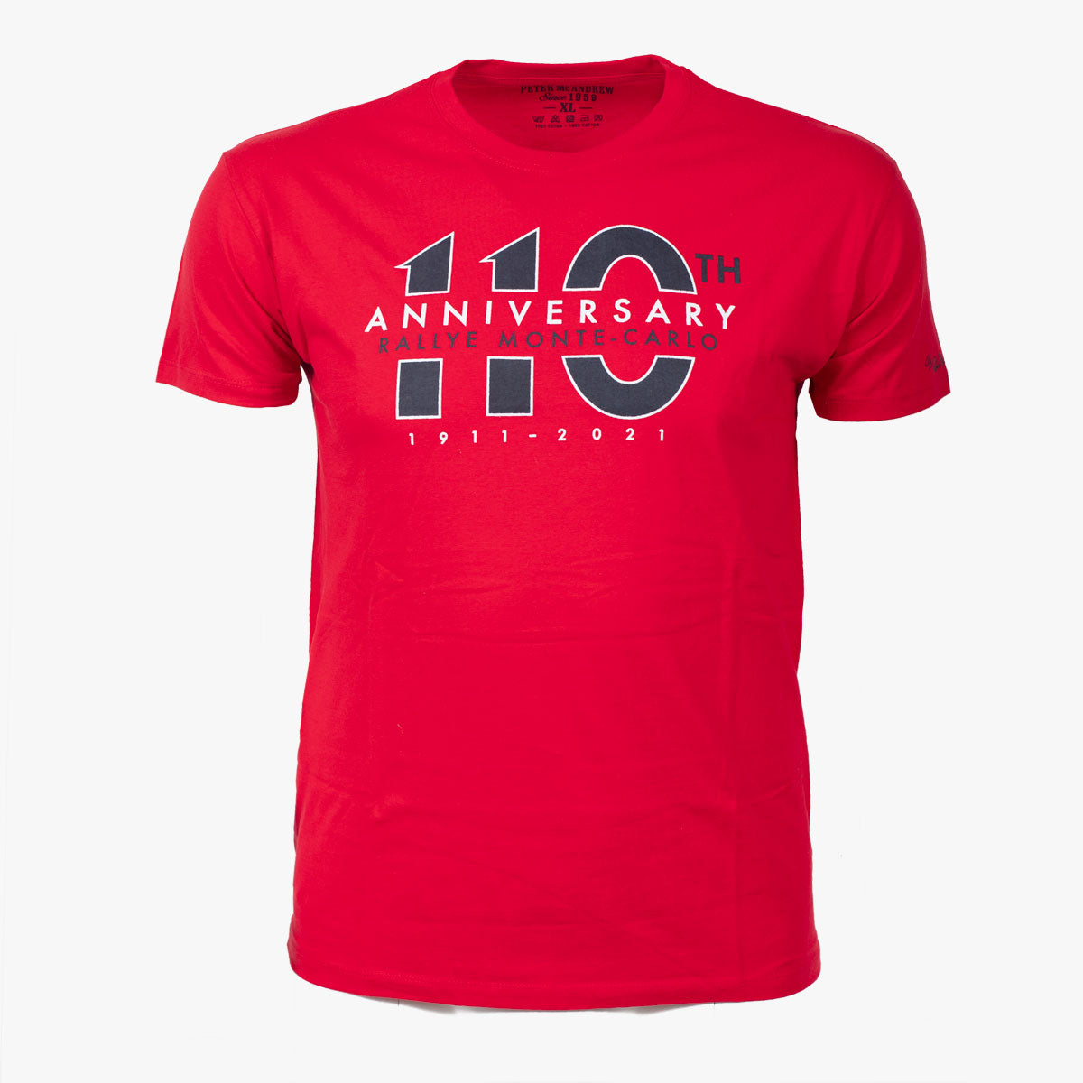 T-shirt Rouge 110e Rallye Monte-Carlo