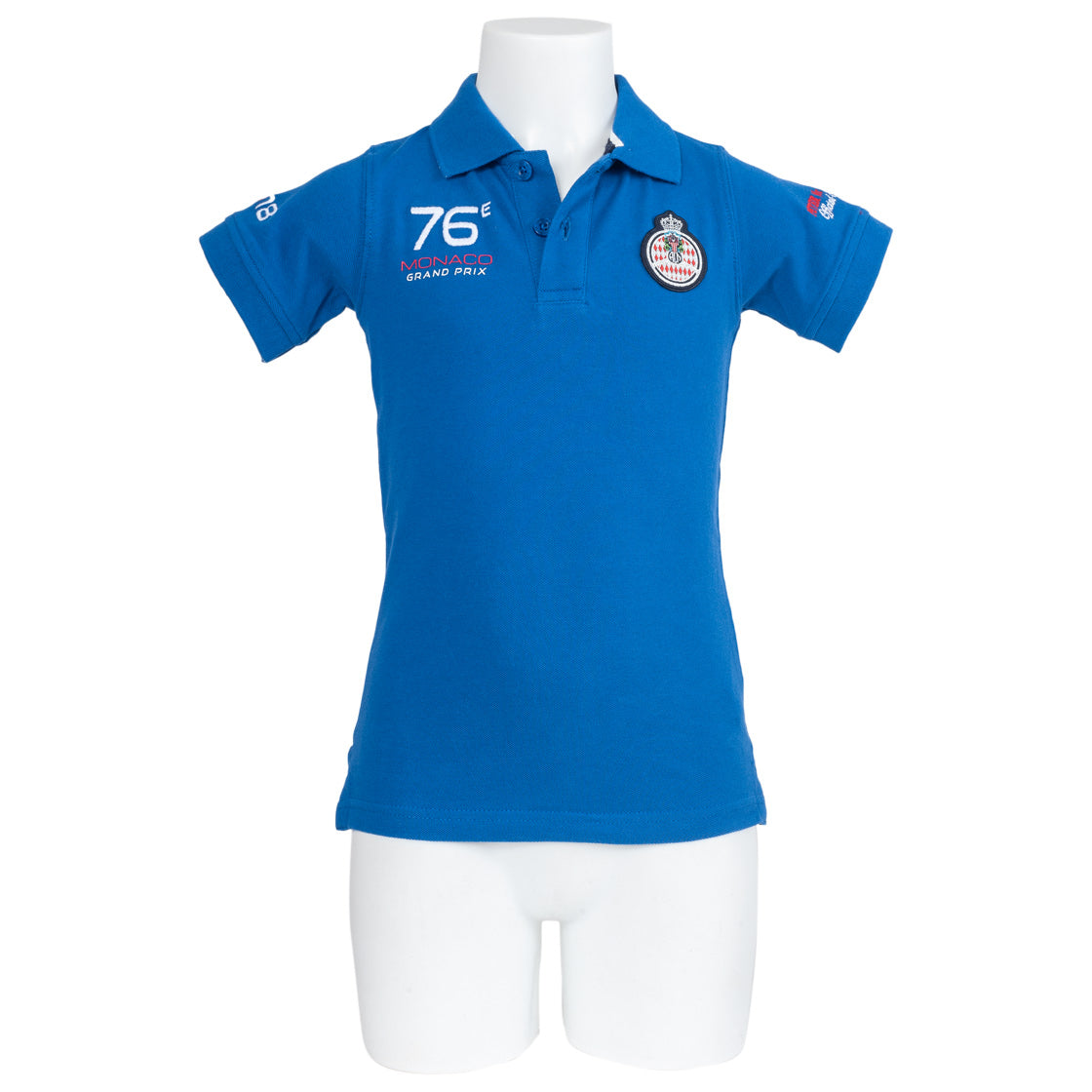 Polo enfant officiel 76e Grand Prix de Monaco - Bleu