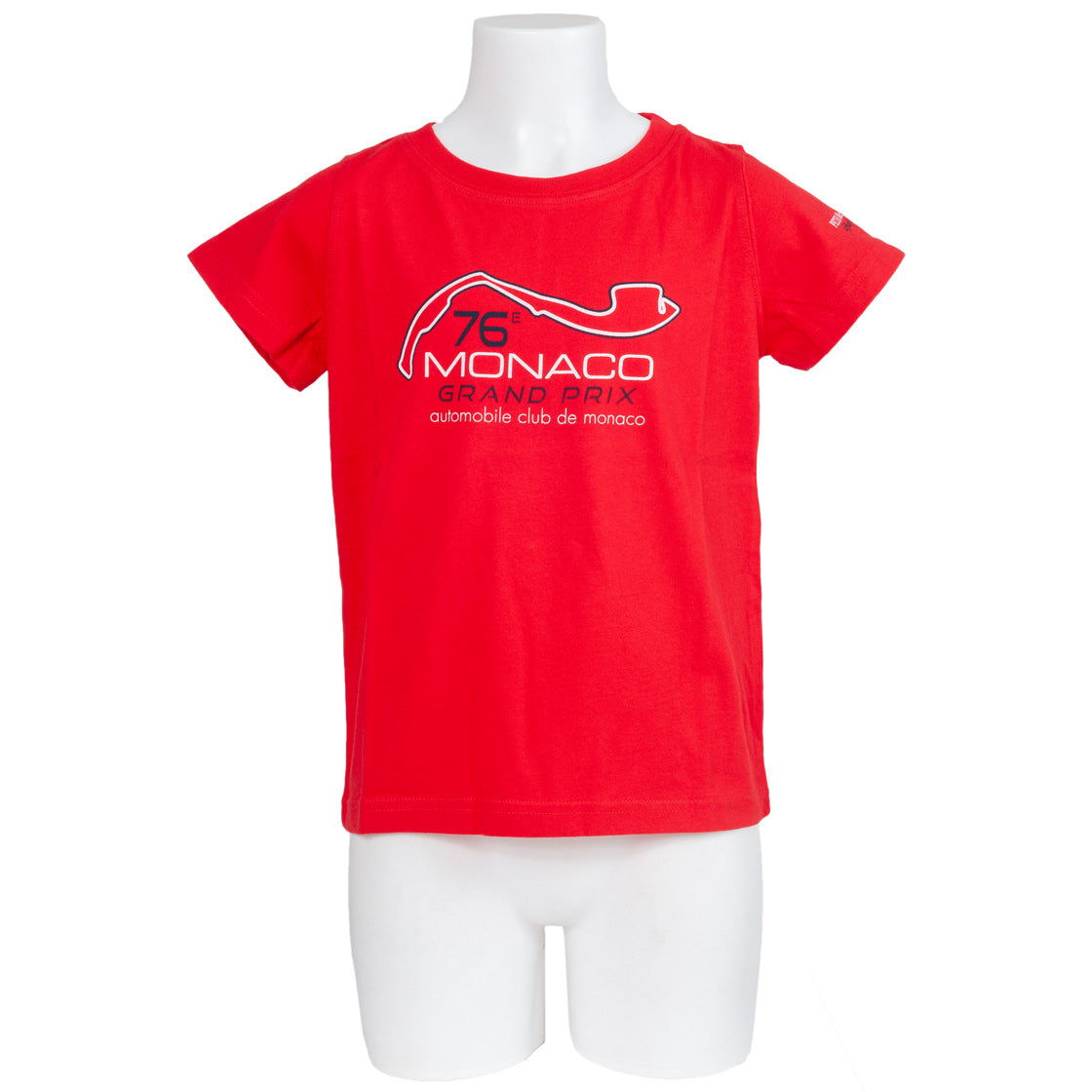 T-shirt enfant Circuit Grand Prix de Monaco - Rouge