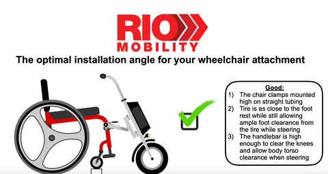 Firefly wheelchair correct position