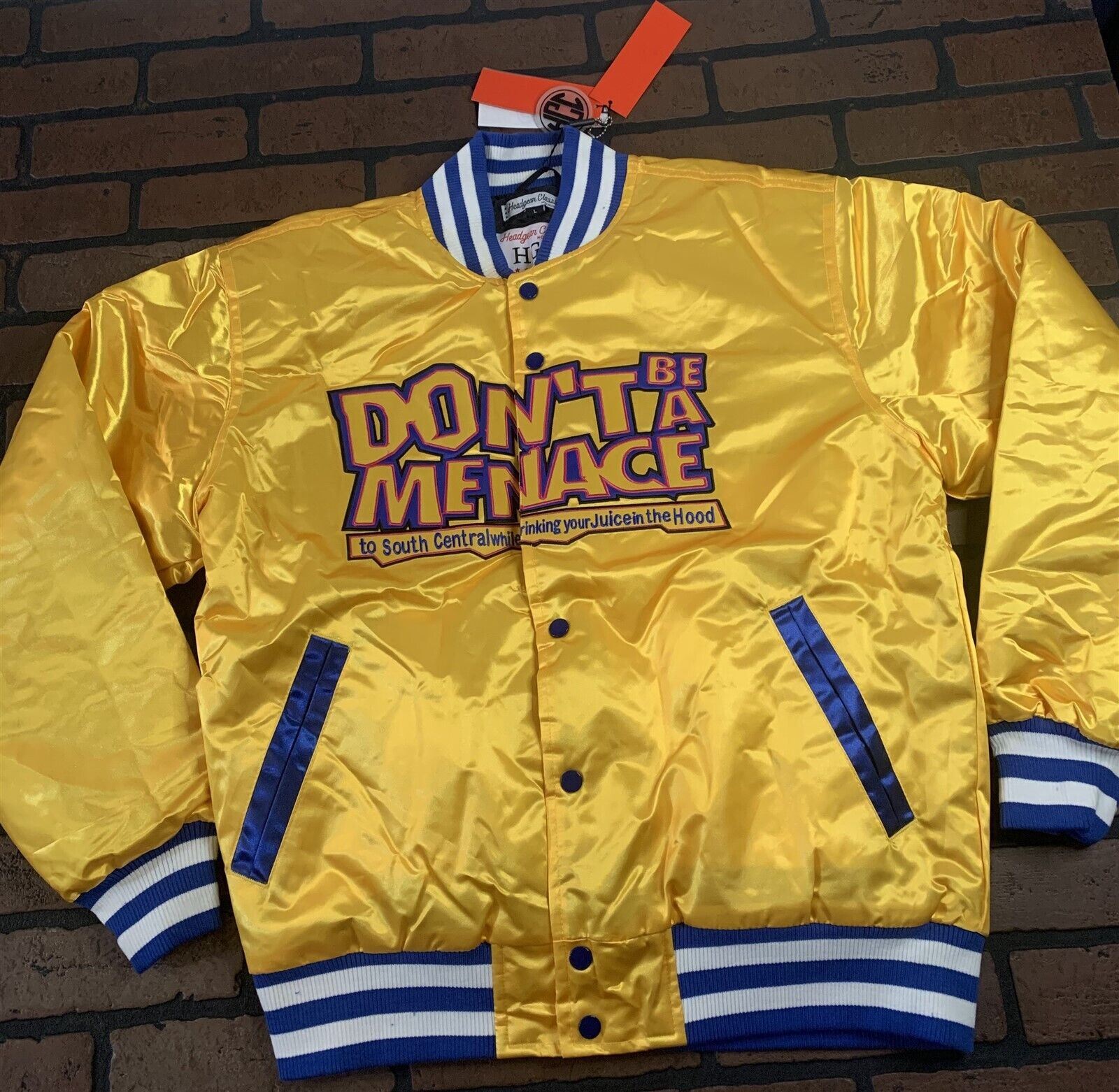 DON'T BE A MENACE LOR DOG Headgear Classics Streetwear Jacket