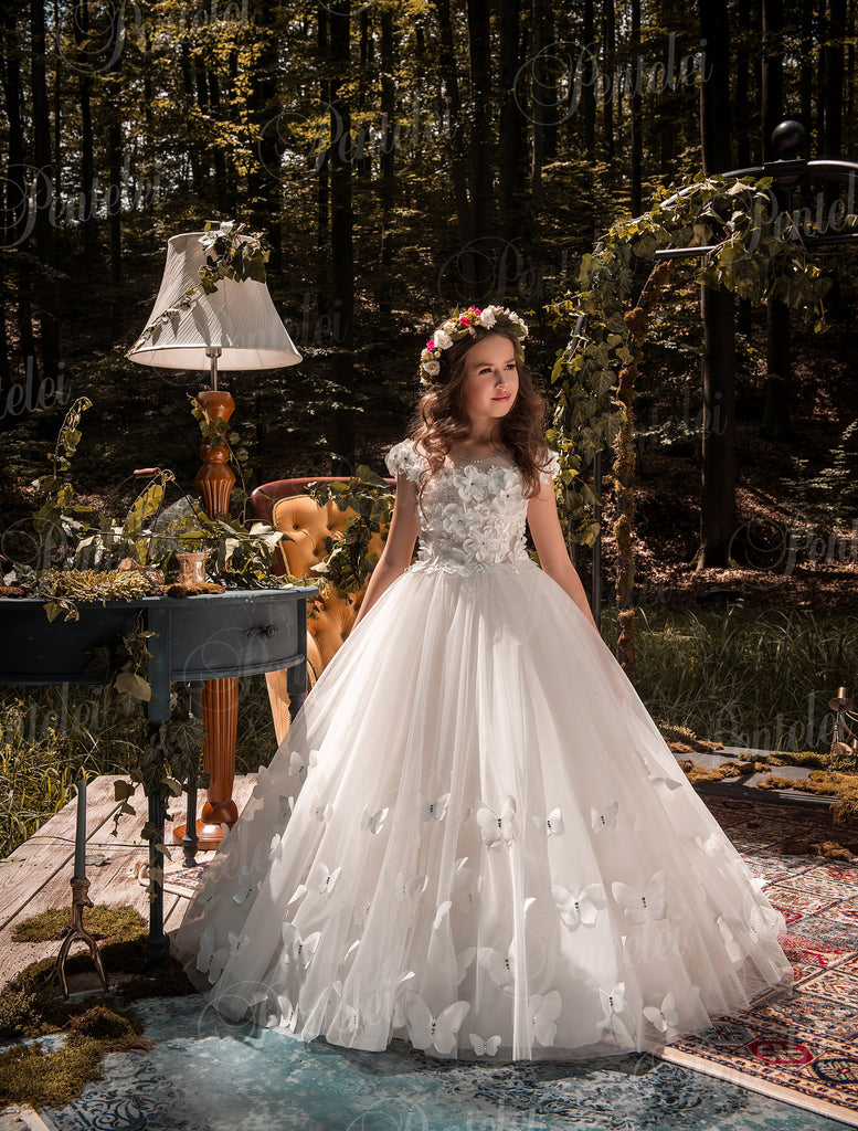 pentelei flower girl dresses