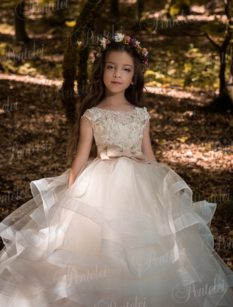 pentelei flower girl dresses