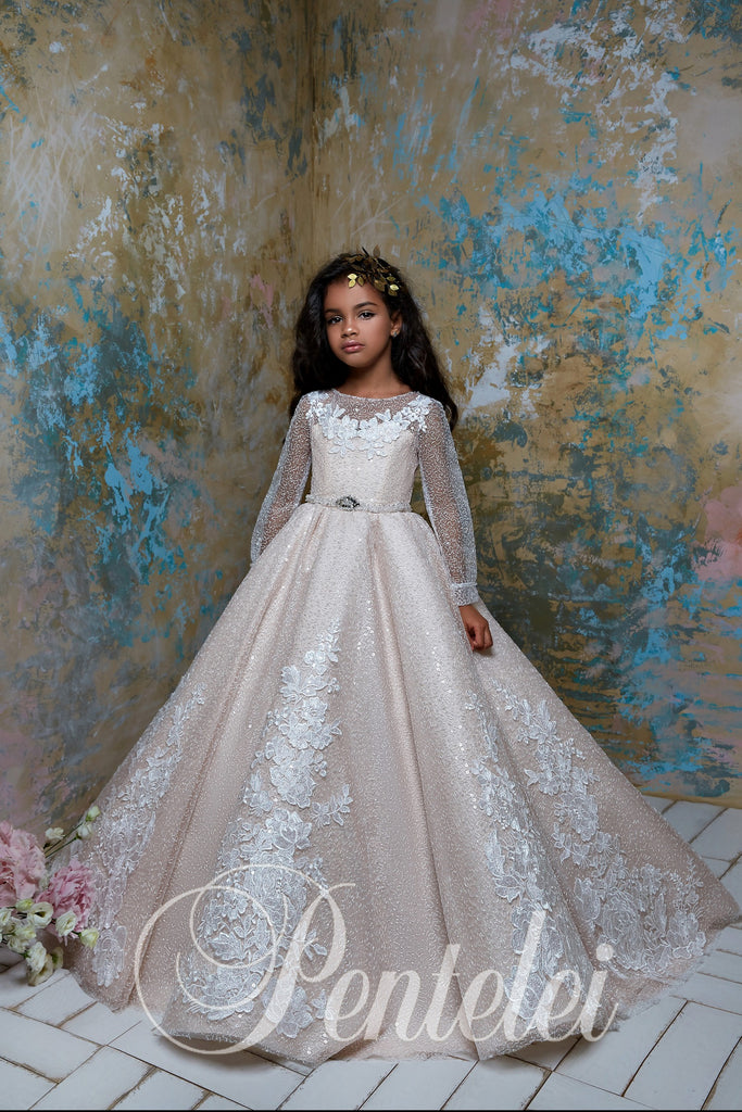 pentelei flower girl dresses