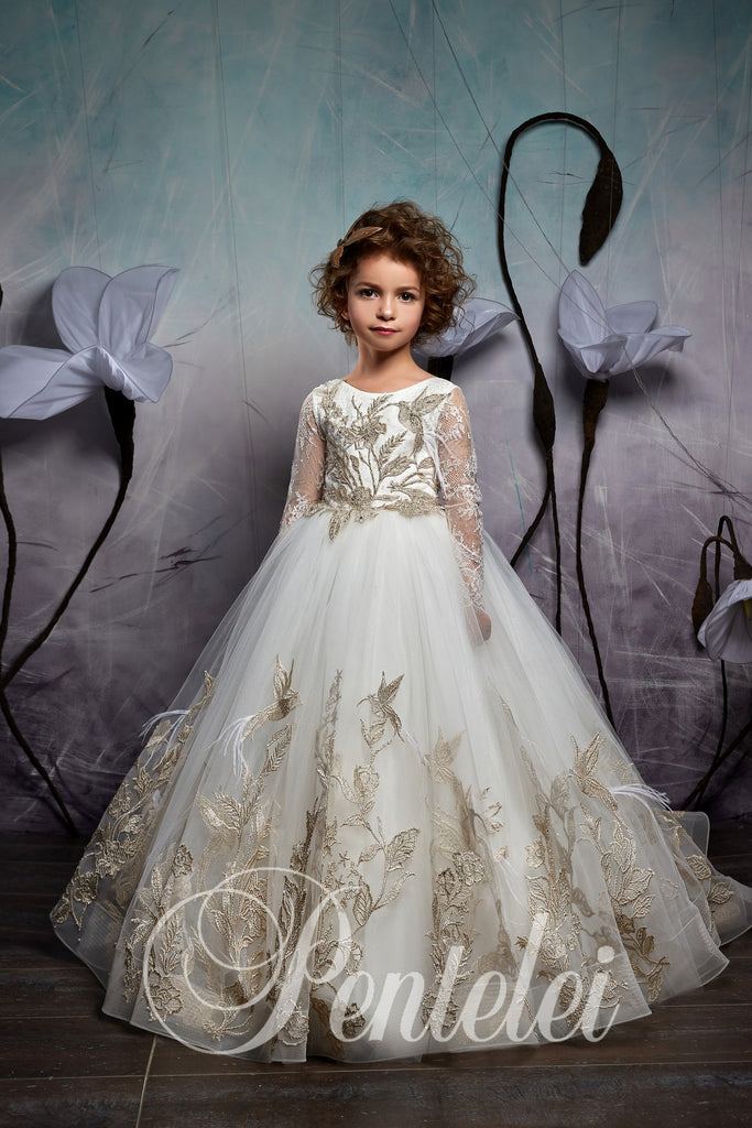 sparkly communion dresses