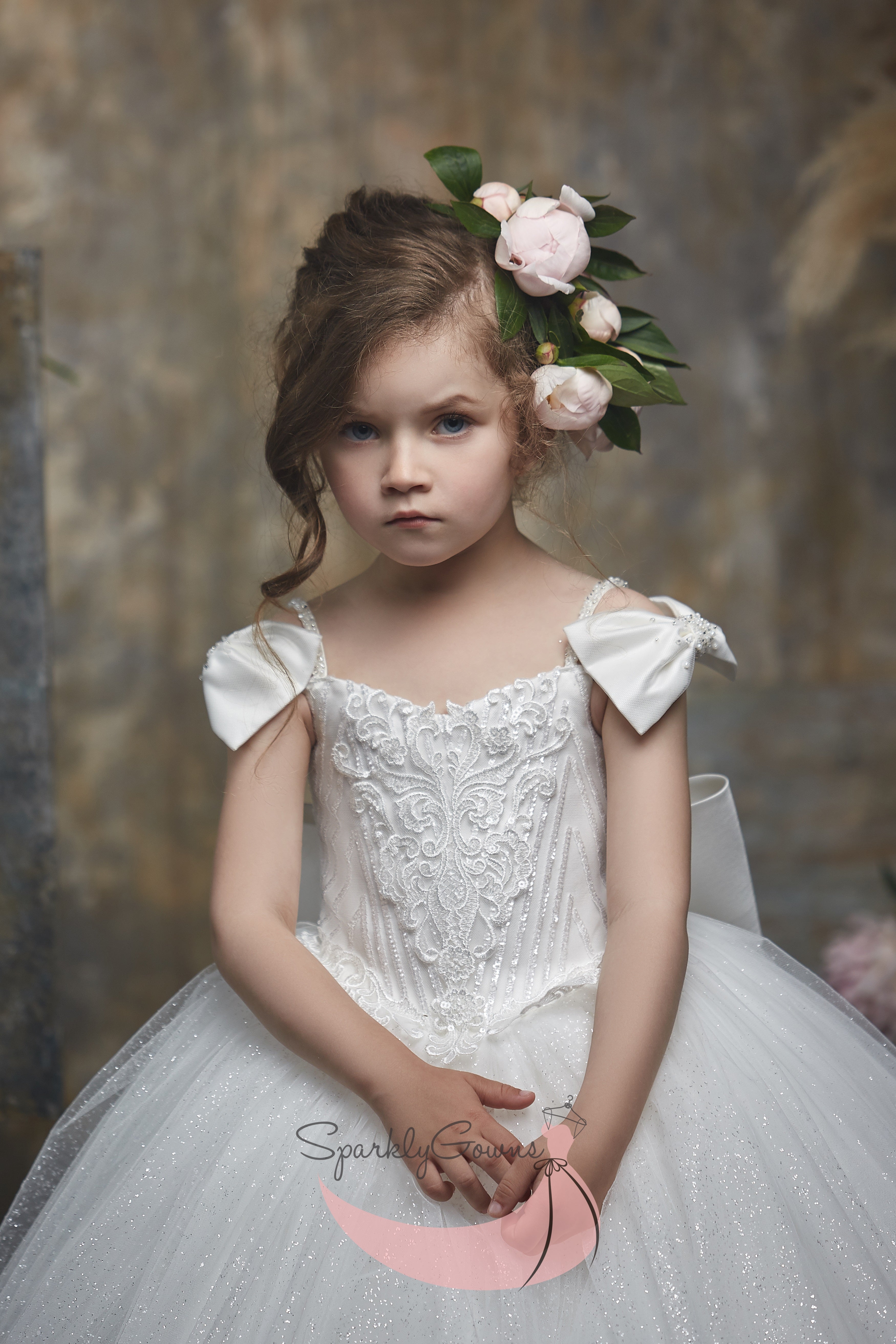 Mother & Kids New Boho Style with Beaded Top Flower Girl Dress for ...