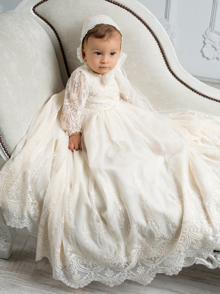 spanish christening gowns