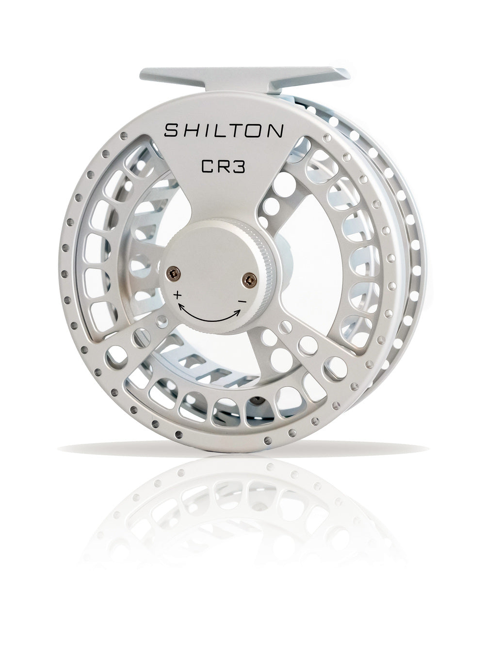 Shilton CR2 Reels (3-4wt) in Titanium Silver