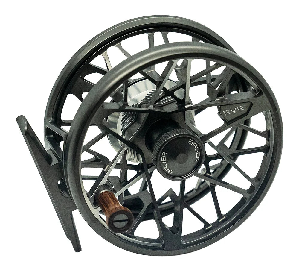 Bauer RVR 2/3wt Reel Charcoal/Silver