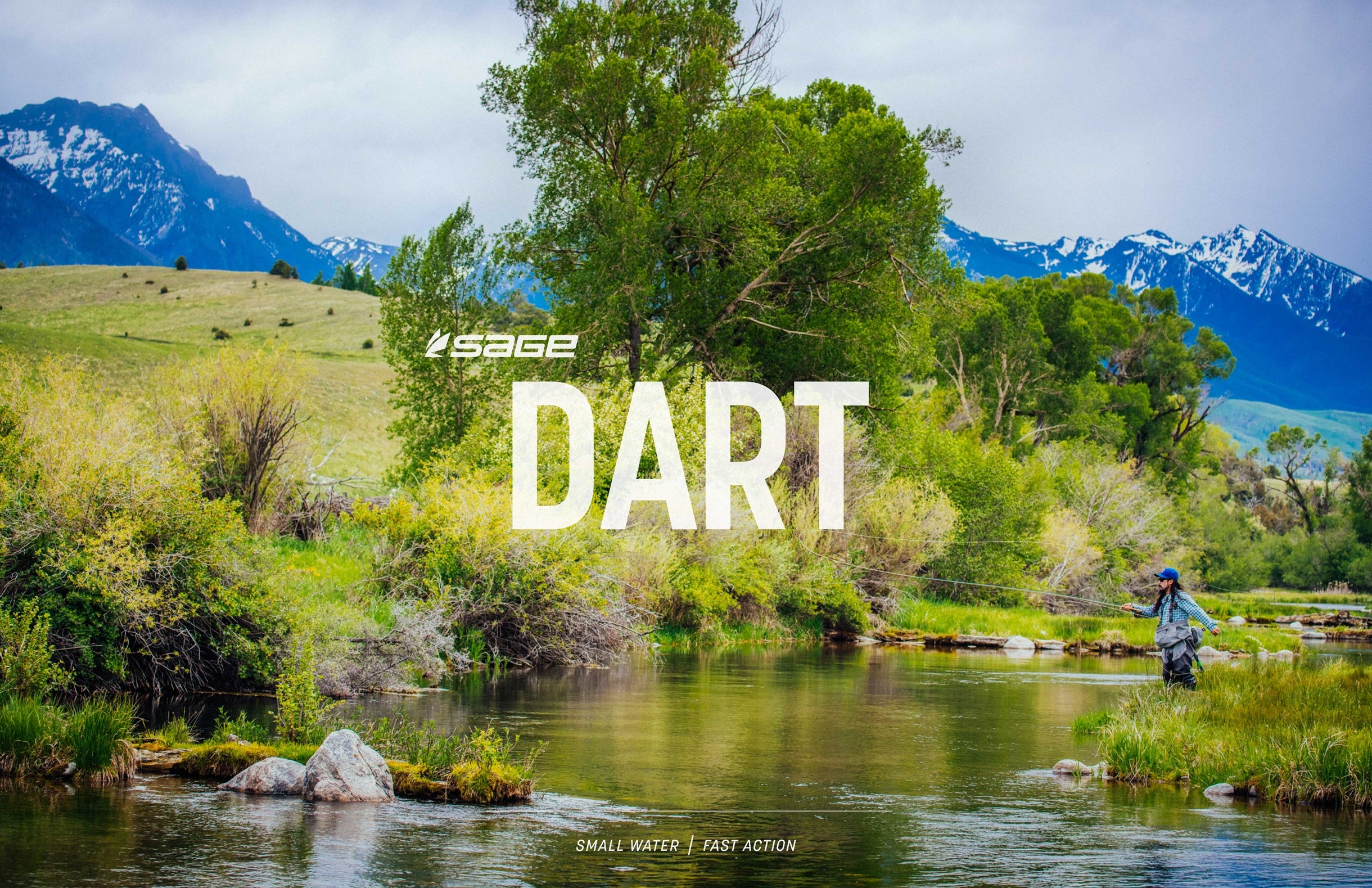 Sage Dart Fly Rod 3wt 7'6