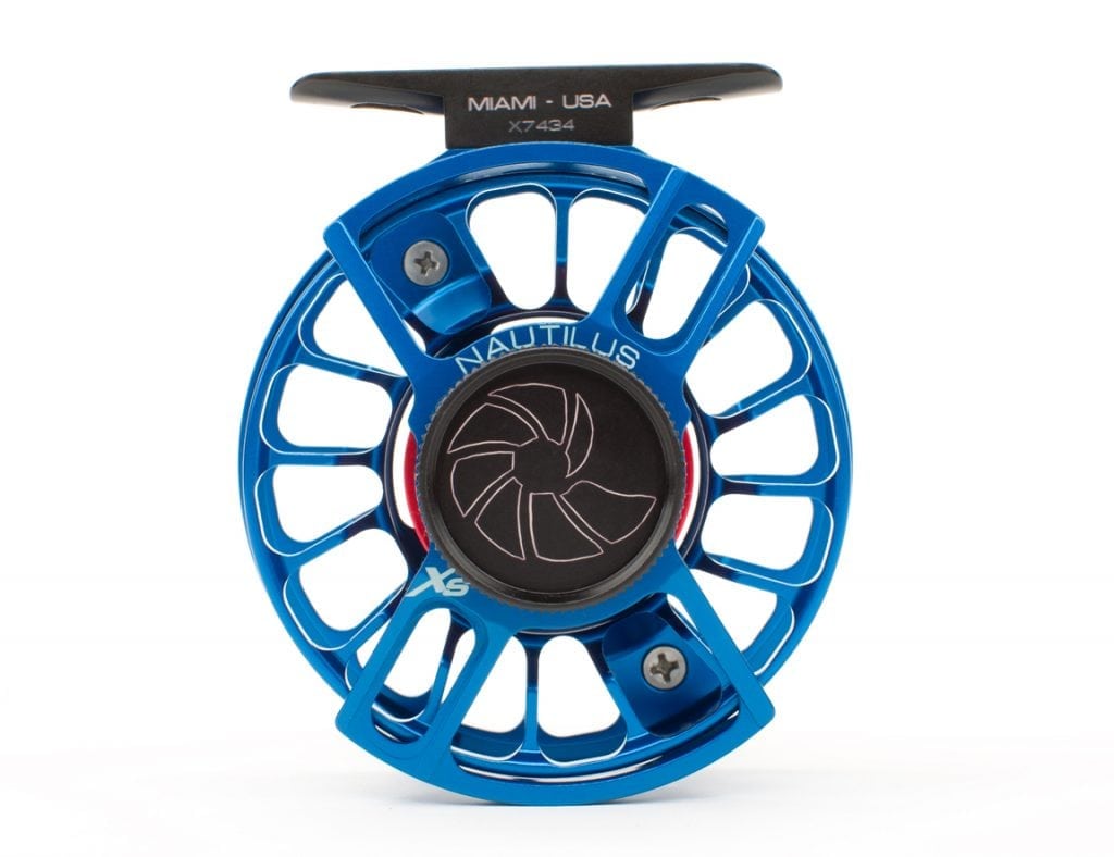 Nautilus XL MAX Fly Reel- Large Mega for 8-9 weight lines- storm gray