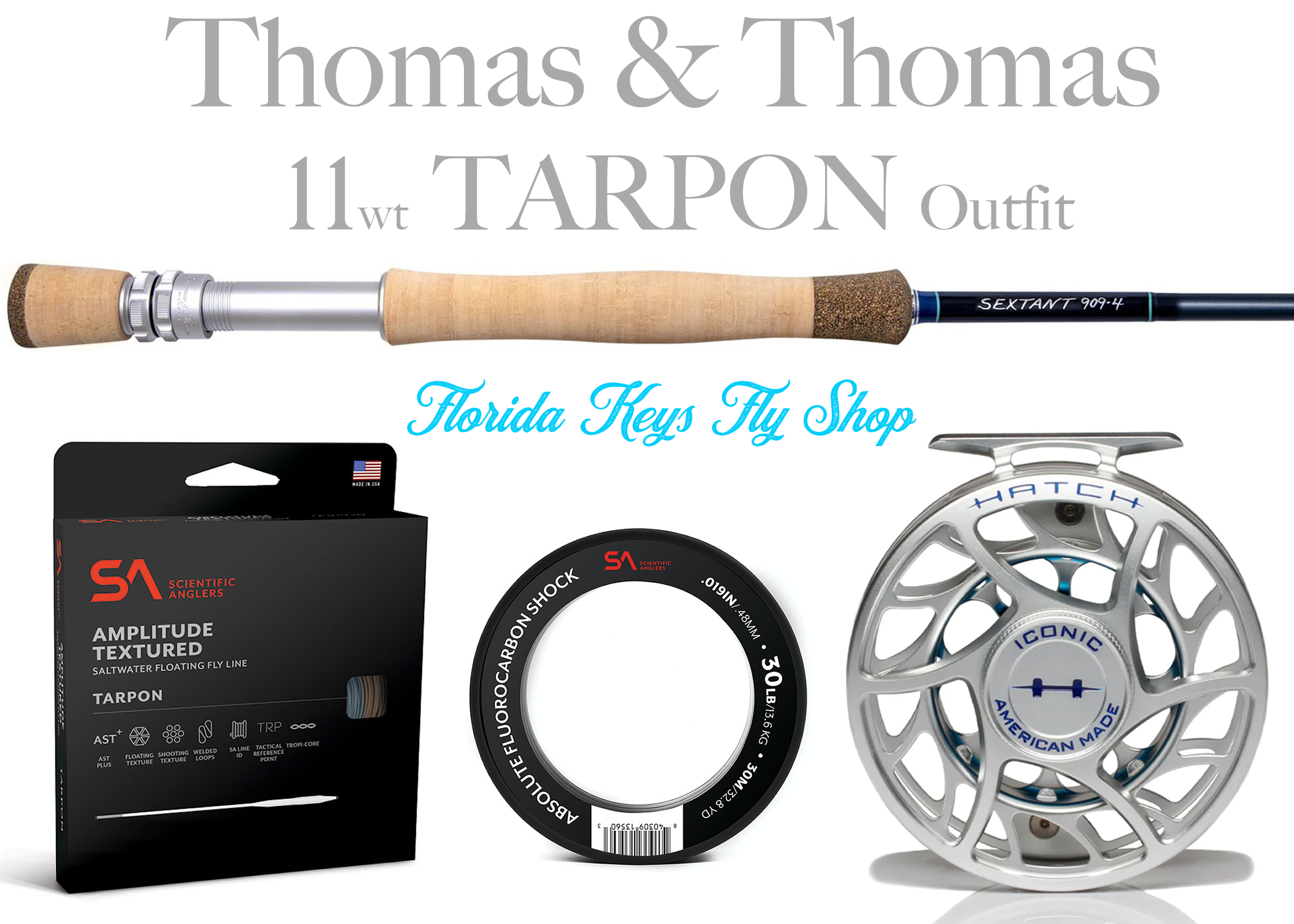 Thomas & Thomas Sextant 12wt TARPON Outfit Combo - NEW!