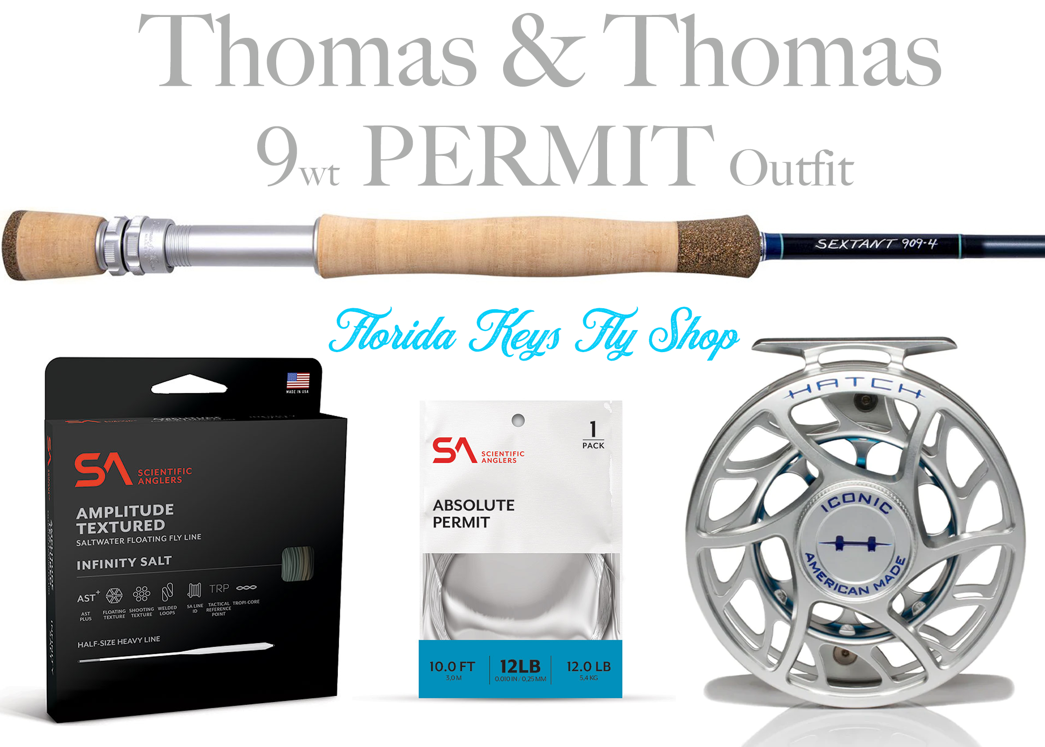 Thomas & Thomas Sextant 10wt PERMIT Outfit Combo - NEW!