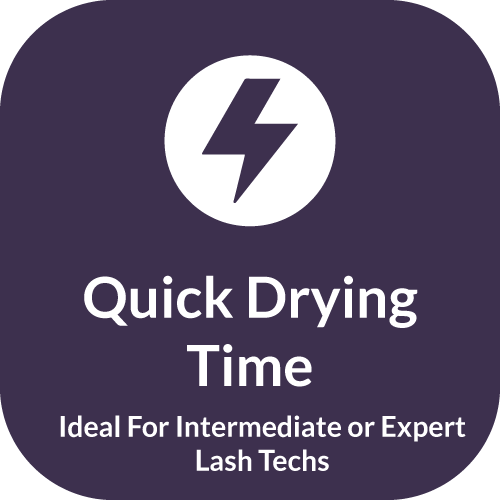 Beau Lashes Advanced Care Pro+ Eyelash Extension Glue Quick Drying Time