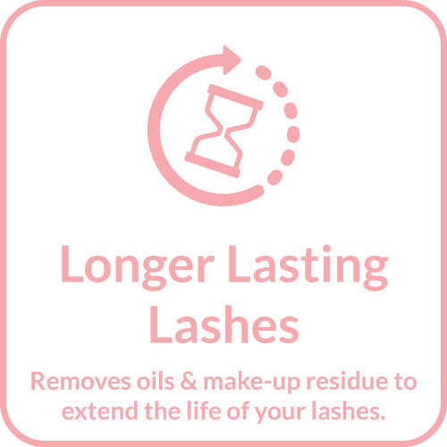 Beau Lashes Eyelash Extension Shampoo Wash Longer Lasting Lashes