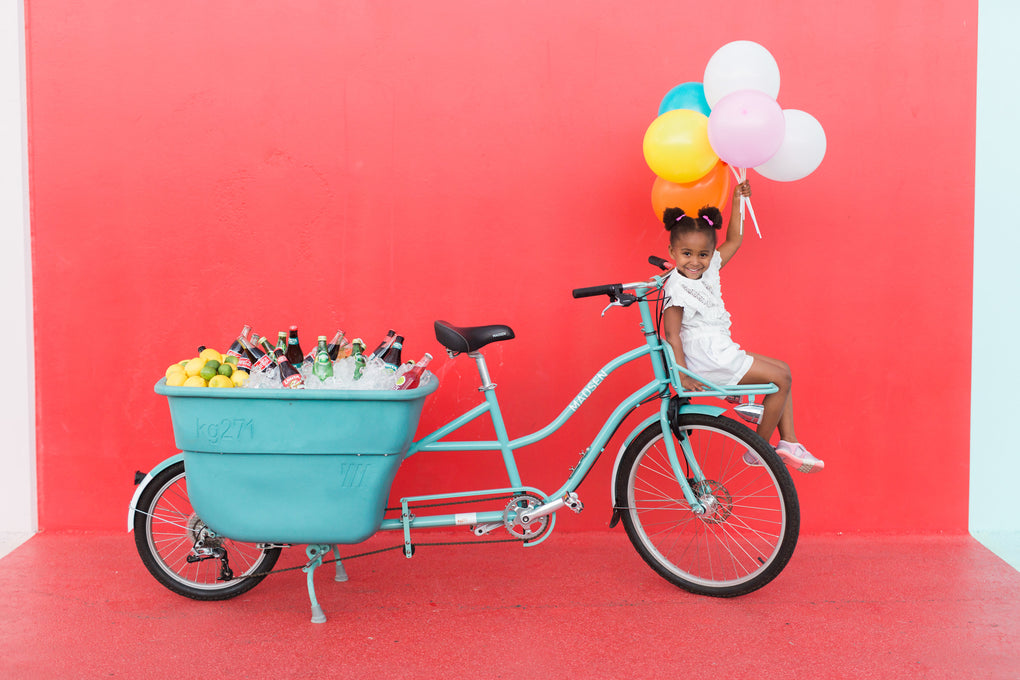 bike with bucket