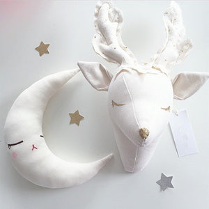 plush deer head