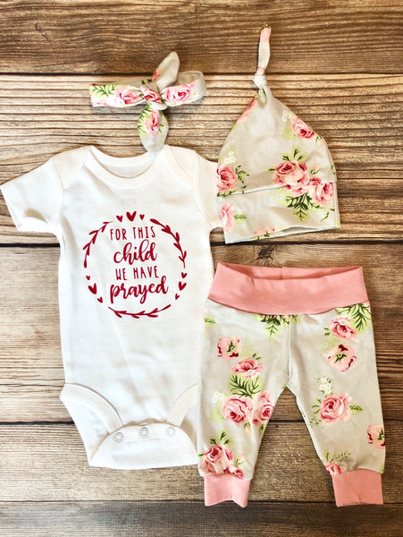 rose newborn outfit