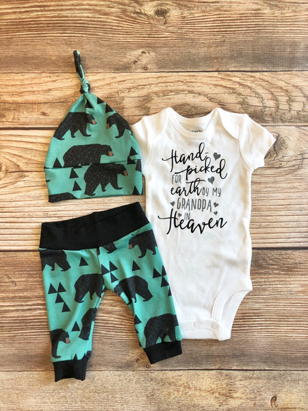 baby bear coming home outfit