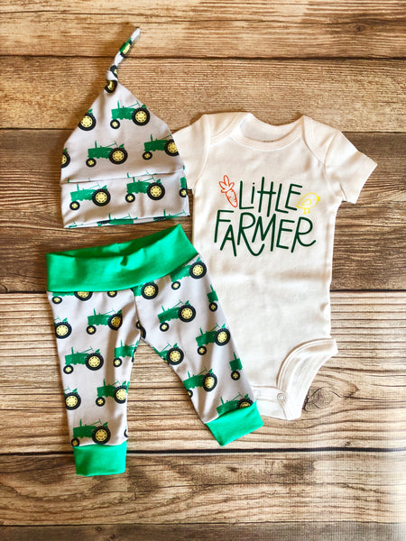 newborn farm outfit