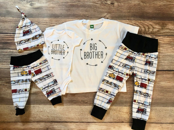 little brother and big brother outfits