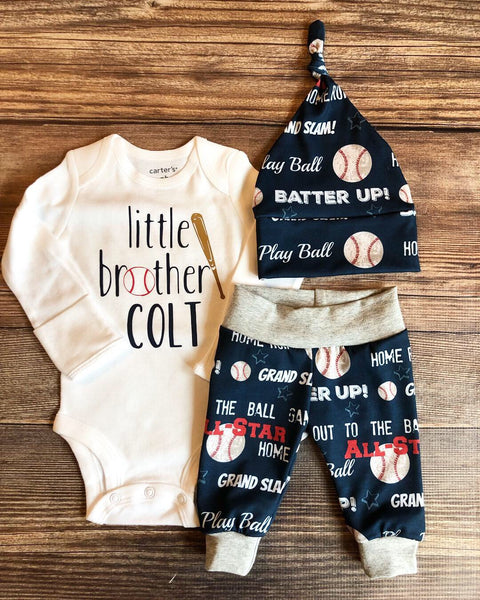 newborn baseball outfit