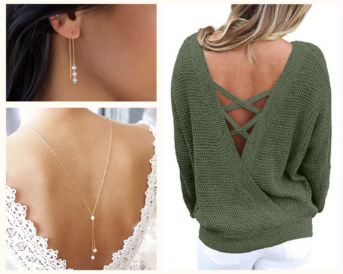 open-back-sweater-with-down-the-back-necklace-and-dangle-earrings