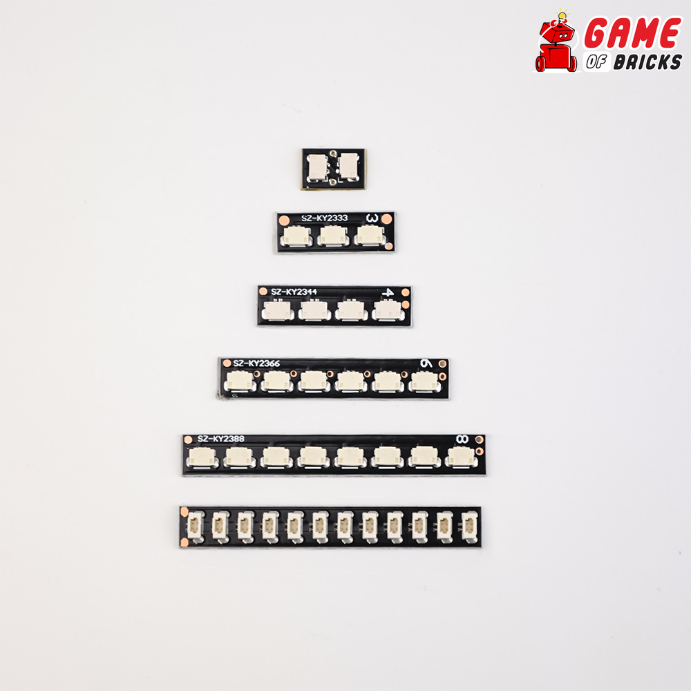 Game of Bricks Expansion Boards for Lights and LEGO