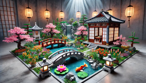 lego tranquil garden ideas