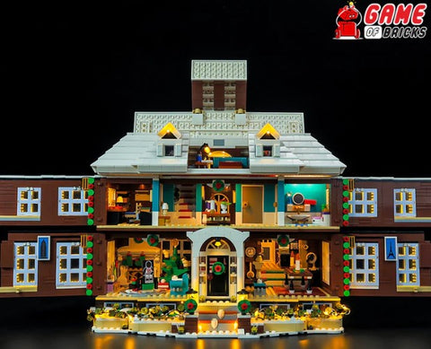 LED light kit for Home Alone LEGO set