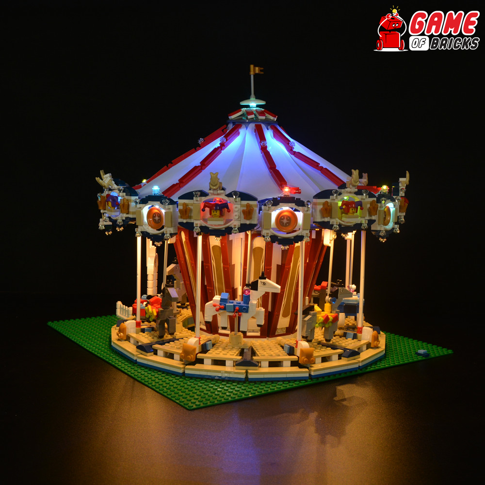 lego carousel 10196