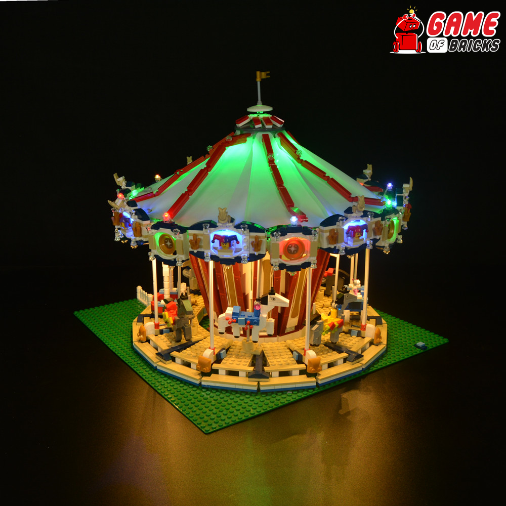 lego carousel 10196