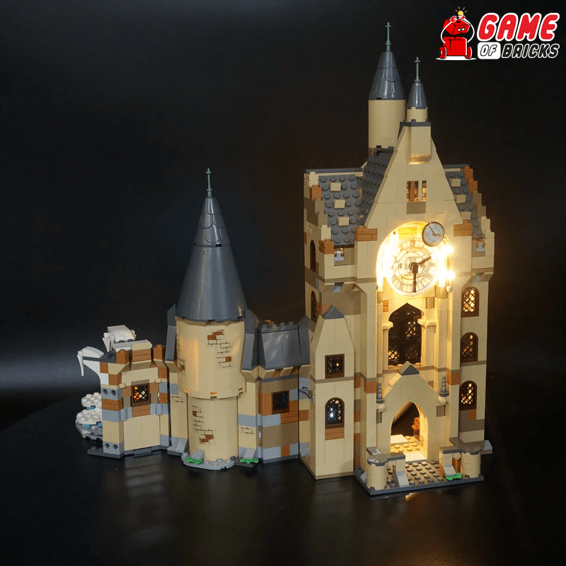 harry potter clock tower lego set