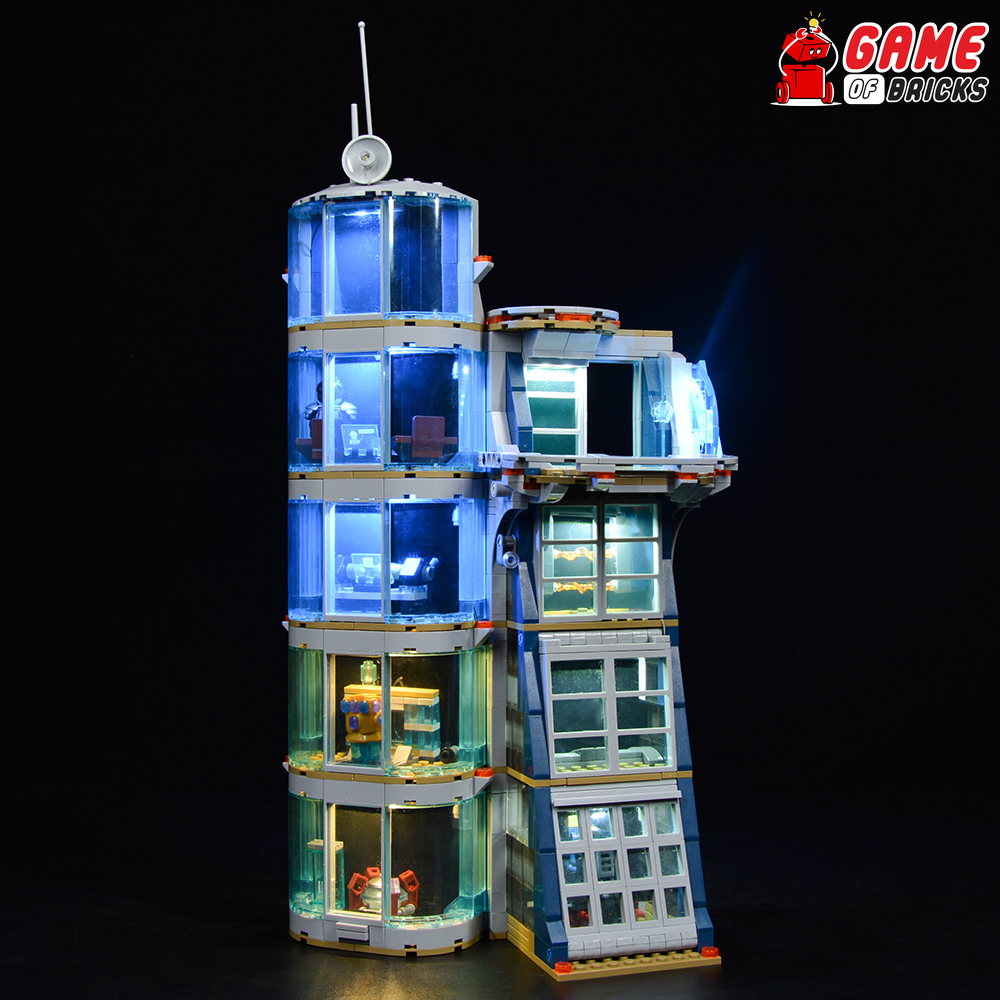 76166 avengers tower battle