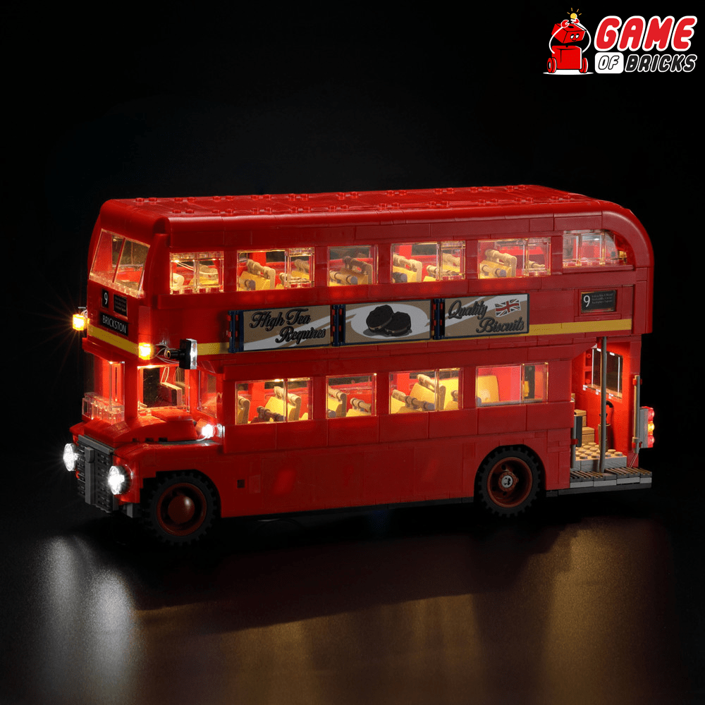 lego london bus lights