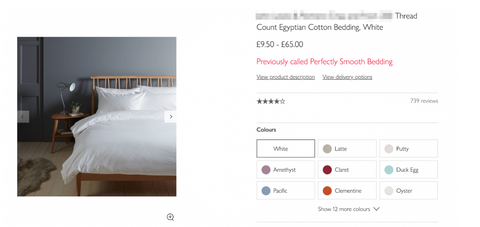 what is egyptian cotton bedding?