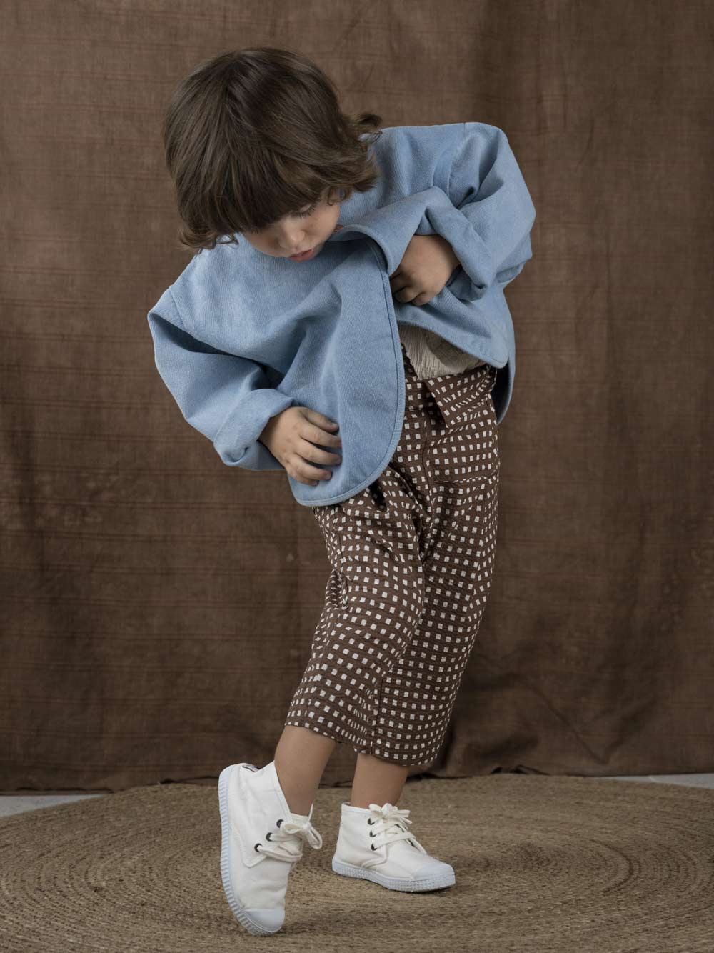 E8 Chocolate Trousers - Shan and Toad - Luxury Kidswear Shop