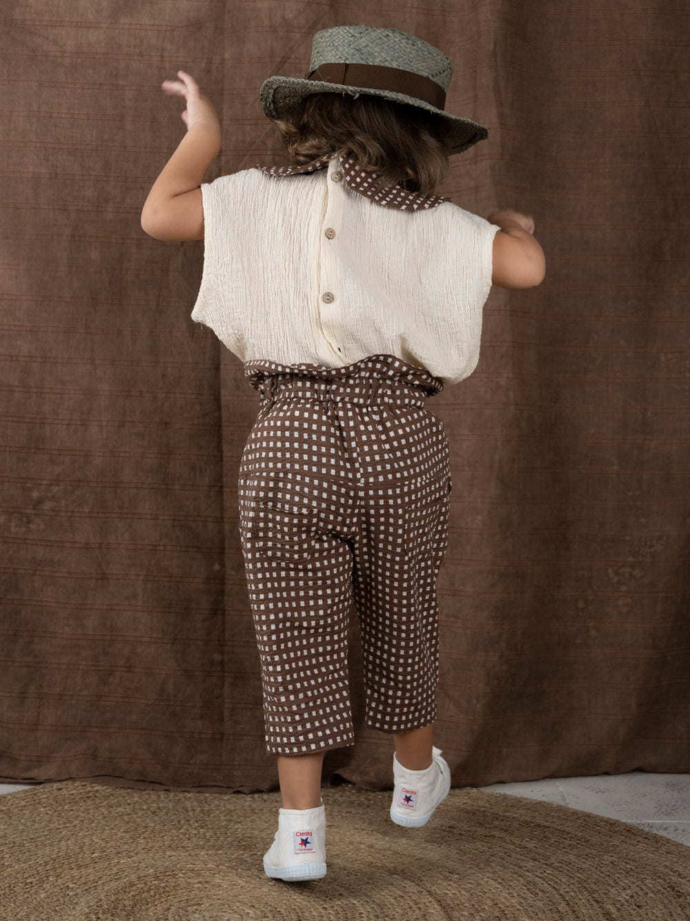 E8 Chocolate Trousers - Shan and Toad - Luxury Kidswear Shop