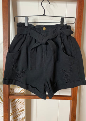 Lawrence Paperbag Shorts - Glow Lounge Boutique