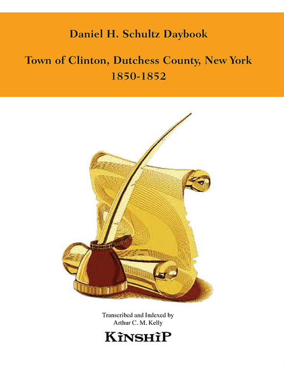 schultz-daybook-clinton-dutchess-county-new-york-1850-1852-kinship-ny