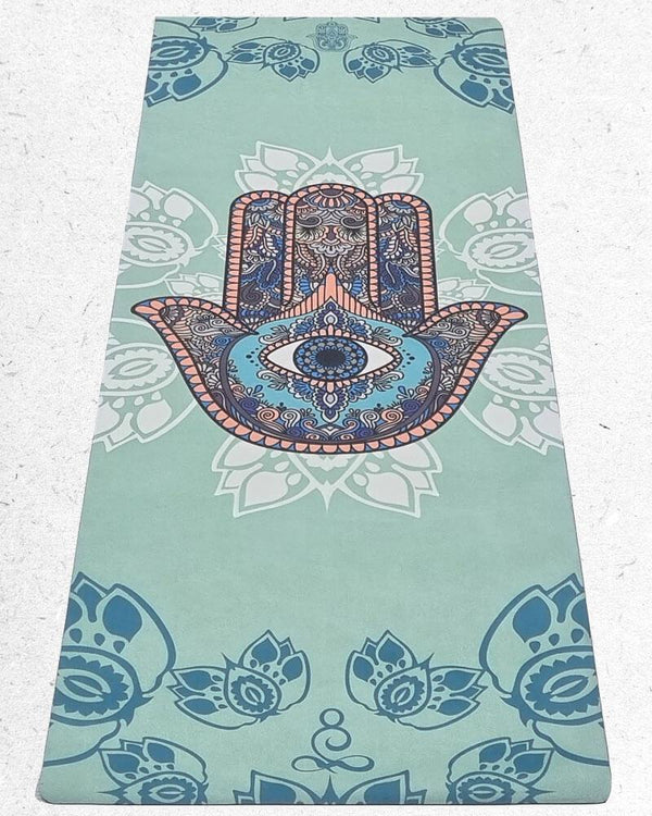 Tiny Buddha Yoga Mat 6 mm - Thick Non-Slip Lightweight Training