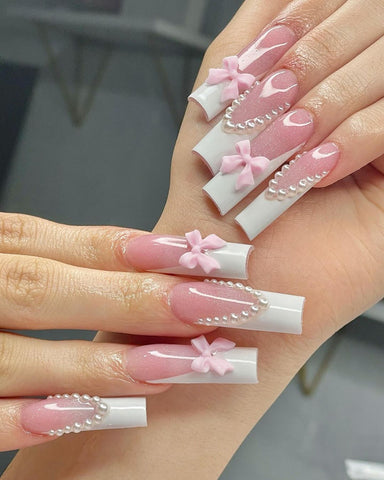 Bow nails for Summer