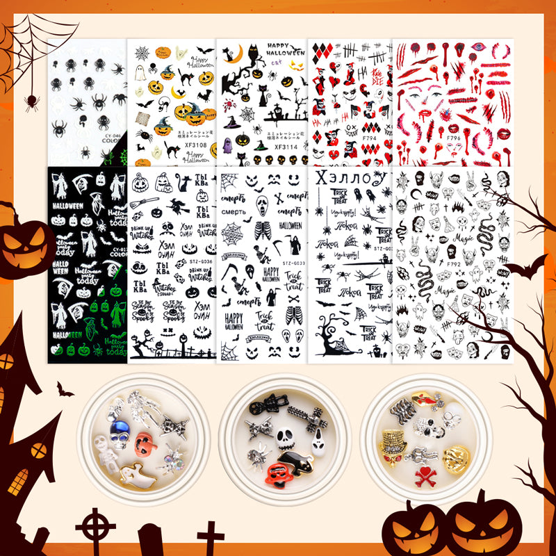 MelodySusie Halloween nail accessories