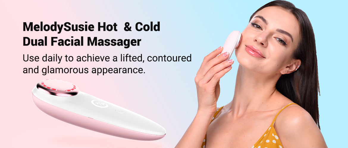 hot and cold facial massager