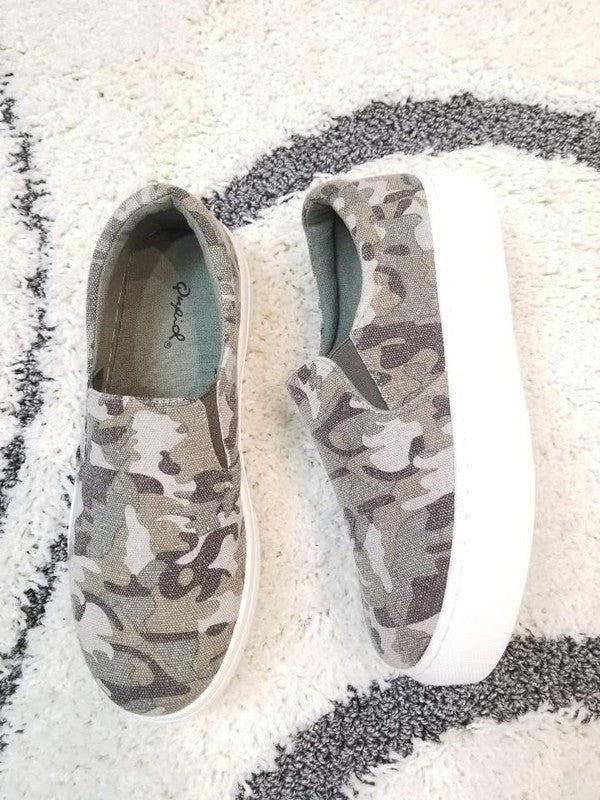 boutique slip on sneakers