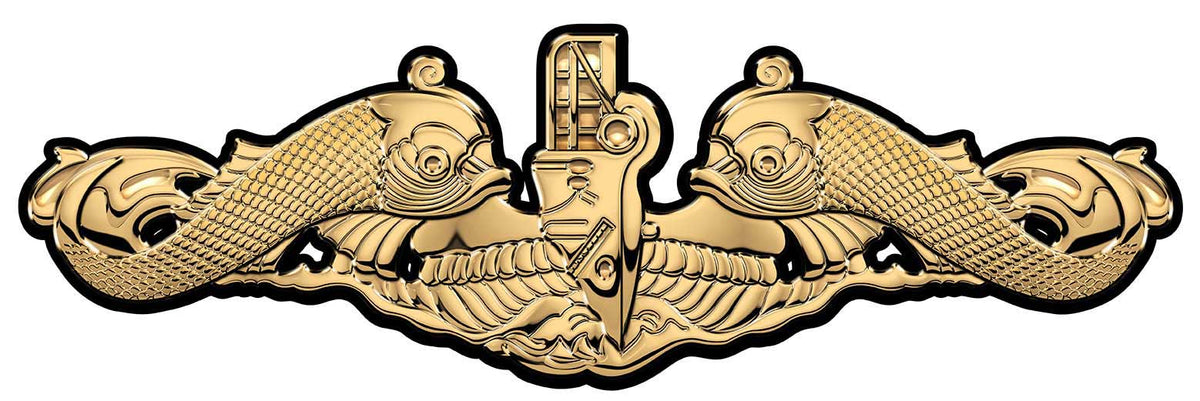 us navy submarine warfare pin