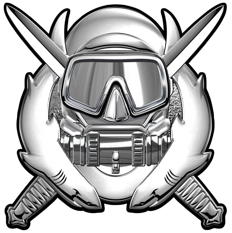 Special Operations Combat Diver all metal Sign 11 x 11