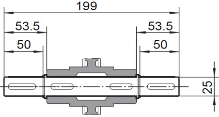 FCNDK 50 30:1 71B5 BROOKS DRIVE WORM GEARBOX