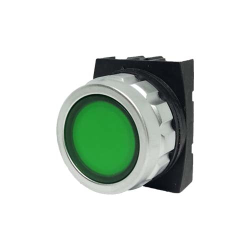 Green Button 22mm