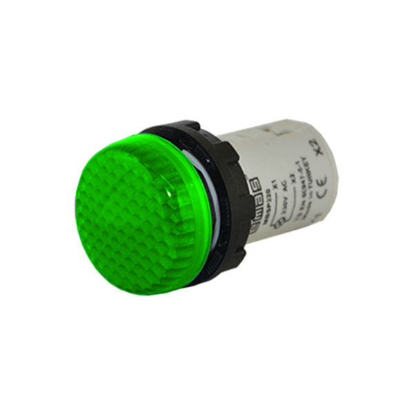 Green Button 22mm